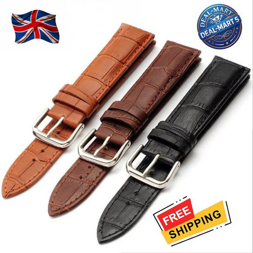 Mens genuine leather watch - genuine,