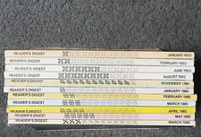 Lot of 11 Reader's Digest