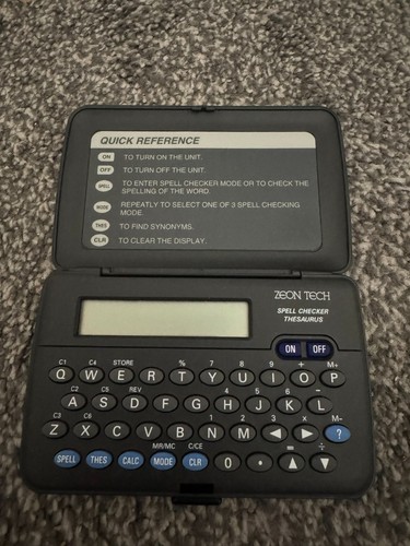 Zeon tech spell checker - zeon,