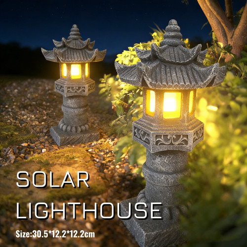 Solar powered palace lanterns - powered,