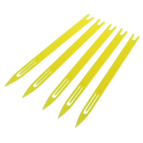 Pcs yellow plastic - 5,