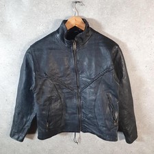 Vintage Genuine Leather Biker