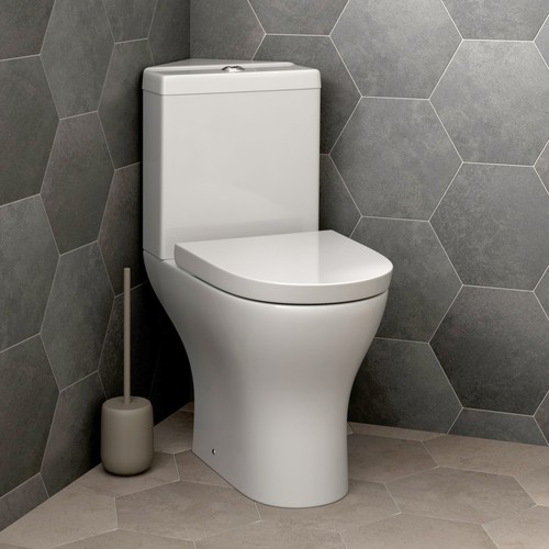 Bathroom corner toilet close - corner,