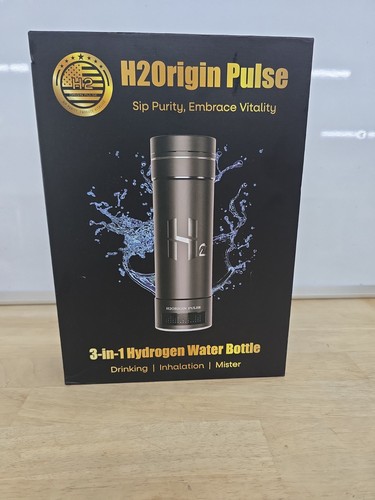 Hydrogen water bottle - water,