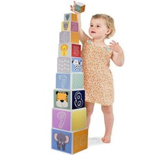 Stacking Blocks Nesting Cubes
