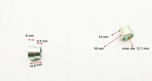 Rose joint rod - rod, top