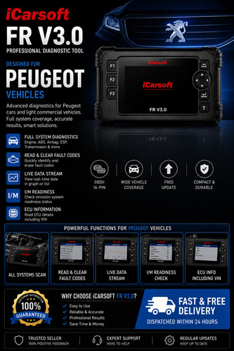 Icarsoft for peugeot - icarsoft,