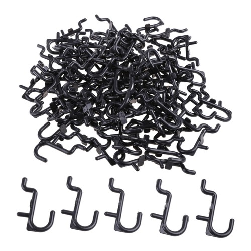 Pcs 100 black - pcs/100, pegboard