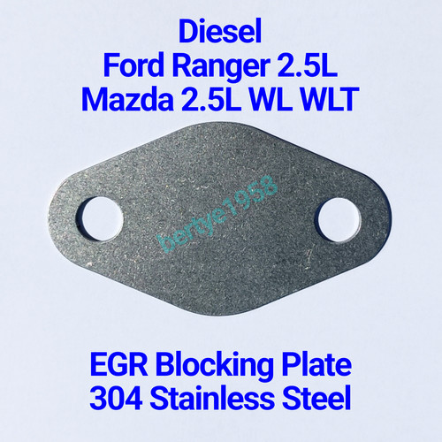 Egr valve blank plate ford - valve,