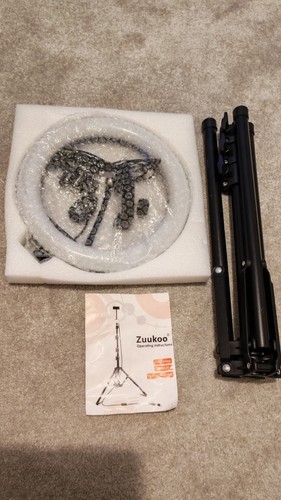 Led ring light with - with, tripod