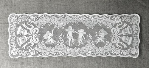 White quaker lace - 54",