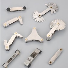 Thread Pitch Cutting Gauge Tool Set 55 And 60 Inch And Metric Replacement New