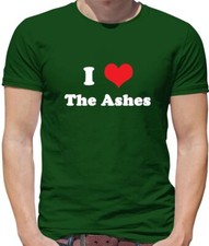 I Love The Ashes - Mens T-Shirt - Cricket England Australia Love Player