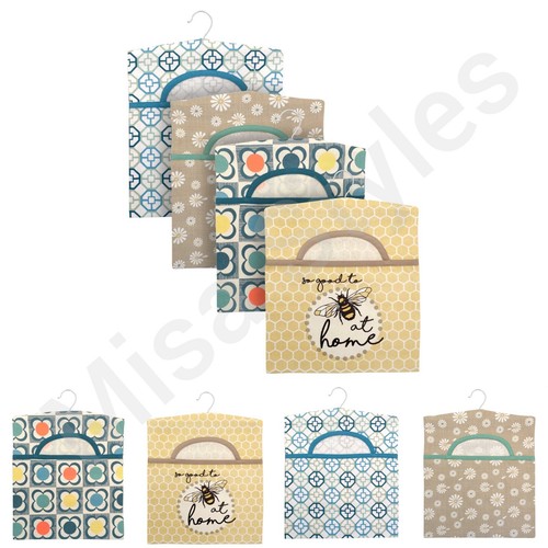 Fabric peg bag hanger clothes - fabric,