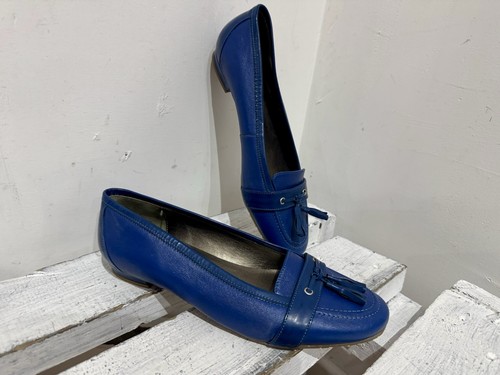 Van dal blue genuine - blue, leather