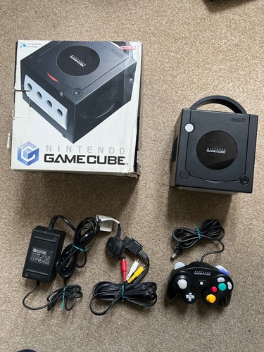 Nintendo gamecube black - gamecube,