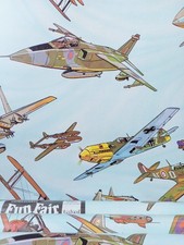 X3 1970s Vintage LEYLAND Wallpaper Rolls 80s childrens kids bedroom Planes RAF 