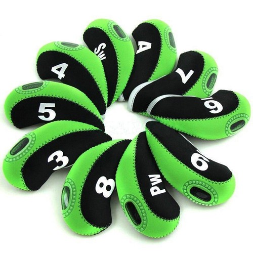 Golf clubs iron head covers - clubs,