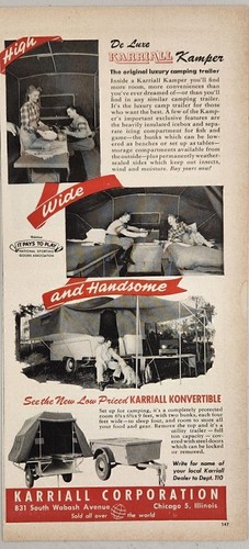 1947 print karriall wheel - print, ad