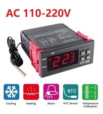 STC-1000 Temperature Controller Incubator Thermostat AC 110-220V with Sensor