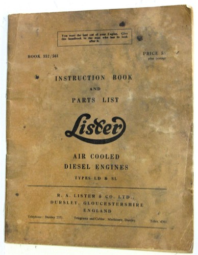 Lister air cooled diesel - lister,
