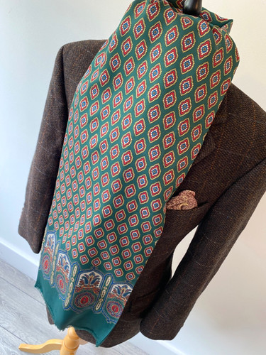 Vintage mens indie mod - mens, green