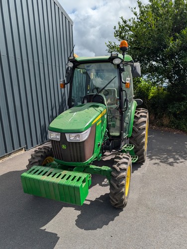 John deere 4066r tractor with - john,