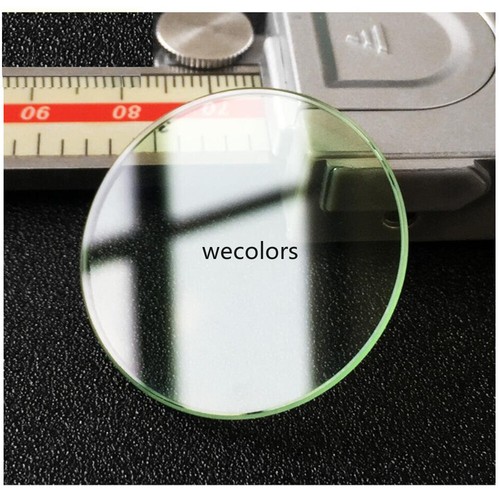 Green mineral watch glass - green,