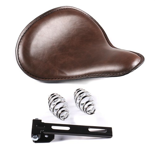 Solo rider spring seat - rider, bobber