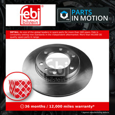 2x Brake Discs Pair Vented