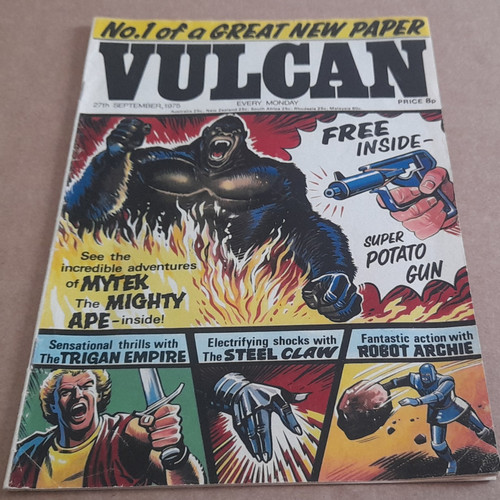 Vulcan comic 1975 - comic, no