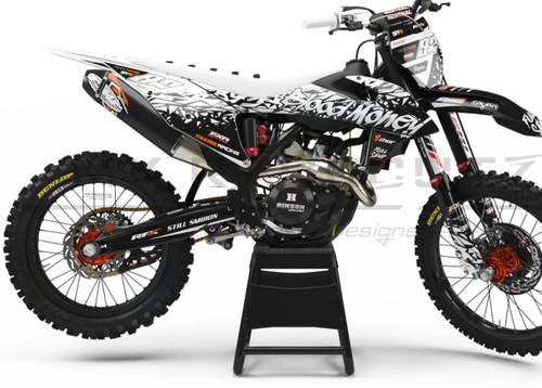 Custom graphics kit - custom, ktm