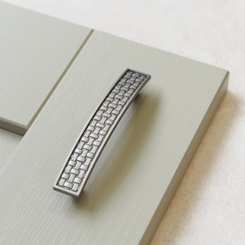 Pewter kitchen cupboard handle - pewter,