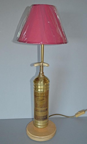 Vintage brass pyrene fire - vintage,