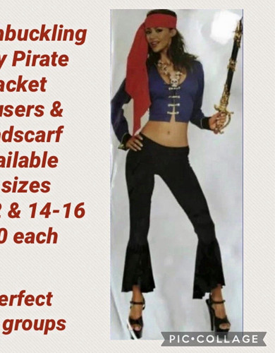 Pirate ladies fancy - ladies, dress