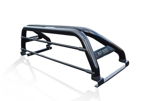 Black roll bar - black,