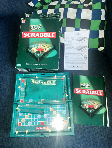 Mattel travel scrabble - travel,