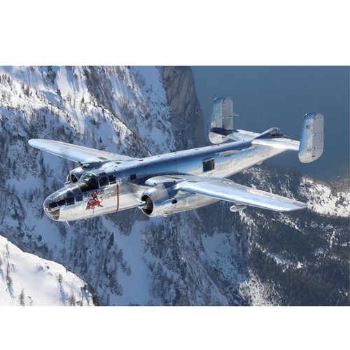 Revell 25j mitchell flying - revell,