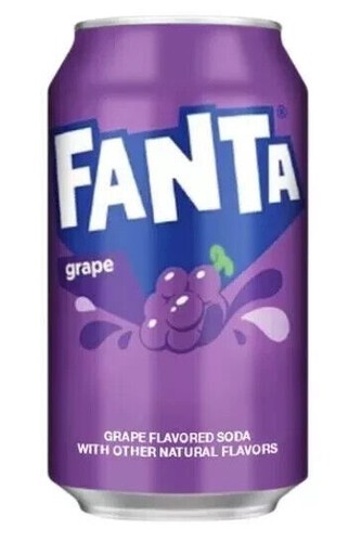 Fanta grape cans 355ml pack - fanta,