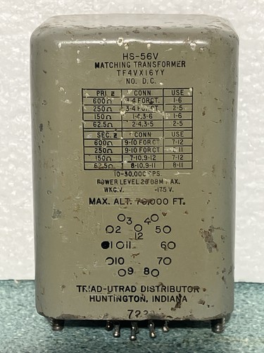 Triad 56v audio matching - hs-56v,