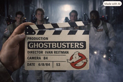 Ghostbusters movie clapper - movie,
