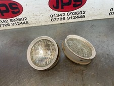 Pair of sealed beam headlamps