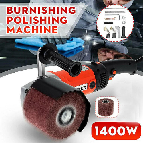 Electric burnishing polishing - burnishing,