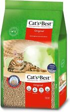 Cats Best Original Biodegradable Clumping Cat Litter Highly Absorbent Litter 30L