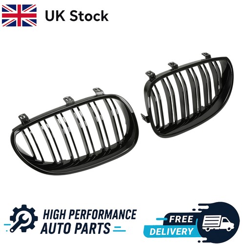 Bmw e60 grille gloss black - grille,