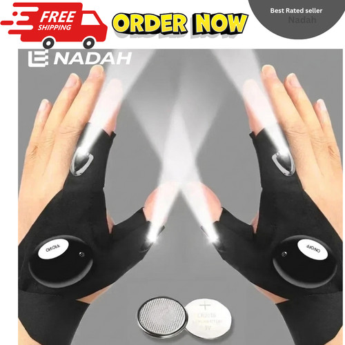 Finger led gloves - finger,