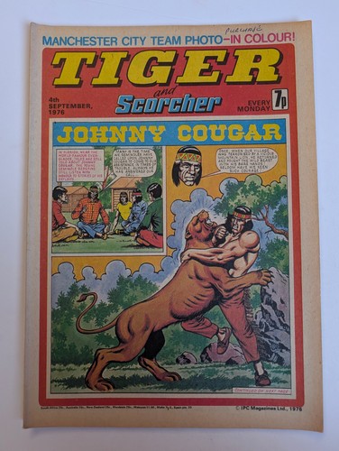 Tiger and scorcher comic - comic, 4th