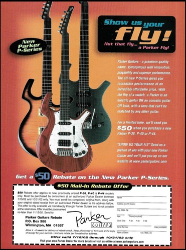 Parker series guitar - parker,