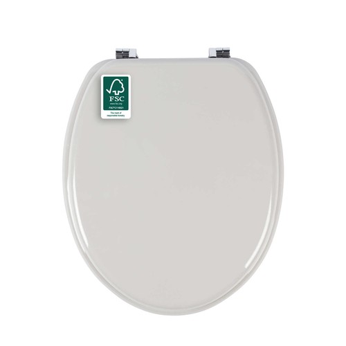 Beldray wooden toilet seat - wooden,