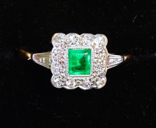 Antique art deco - deco, 18ct